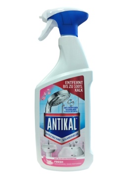 Antikal 700ml spray do łazienki usuwania kamienia Fresh