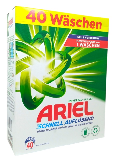 Ariel 40 prań proszek Uniwersal 2,4kg