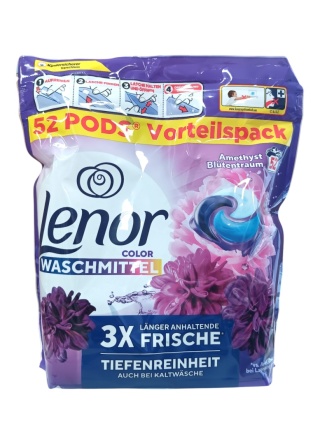 Lenor 52 prania kapsułki 3in1 Kolor Amethyst
