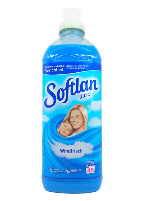 Softlan Windfrisch koncentrat płyn do płukania niebieski 45płukań 1l