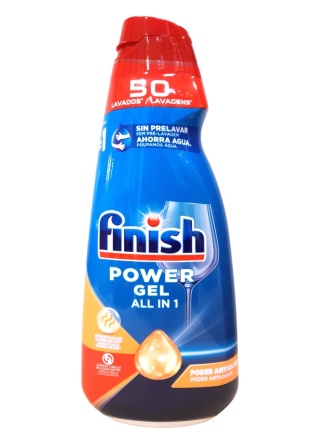 Finish 50 myć żel All-in-One 1l Anti-odor 8410104890483
