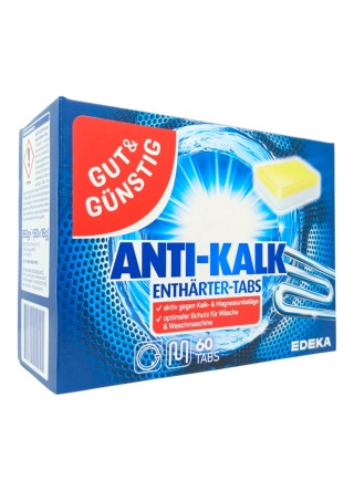 Gut&Gunstig Antikalk tabletki na kamień 60szt