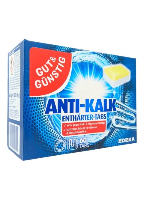 Gut&Gunstig Antikalk tabletki na kamień 60szt
