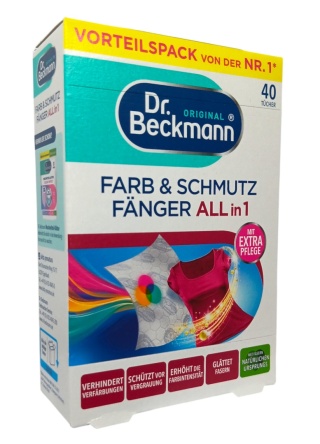 Dr Beckmann Farb&Schmutz chusteczki wyłap. 40szt