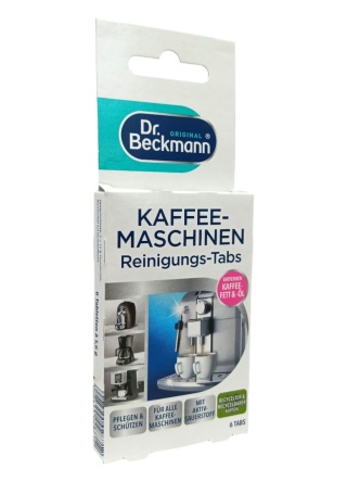 Tabletki do czyszczenia ekspresów Dr. Beckmann 6 x 1,6 g
