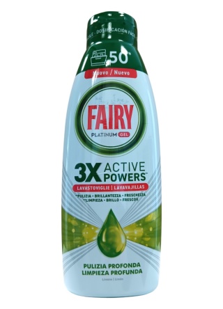 Fairy 50 myć żel Platinum do zmyw. 900ml Limone