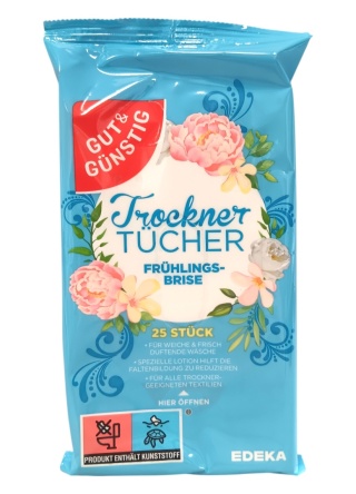 Gut&Gunstig chusteczki zapachowe do suszarki 25szt