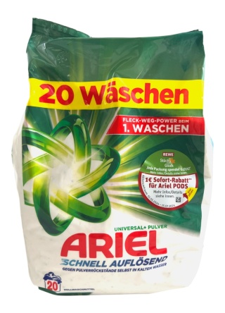 Ariel 20 prań proszek Uniwersal 1,2kg (worek)