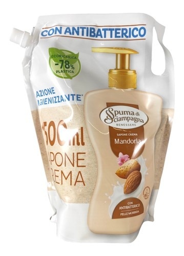 Spuma di Sciampagna 1,5l mydło Latte Di Mandorla