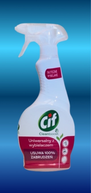 Zestaw Cif Cleanboost Uniwersalny Odtłuszczacz, Uniwersalny z wybielaczem, Uniwersalny Odkamieniacz. 3x500ml