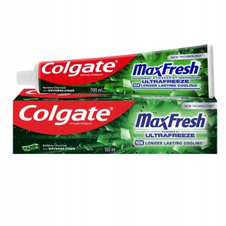 Colgate Max Fresh Bamboo Charcoal pasta do zębów z aktywnym węglem 100ml