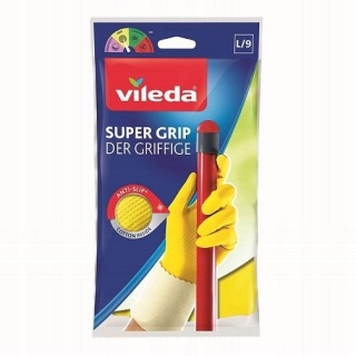 Vileda Super Grip Rękawice rozmiar L