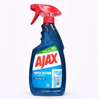 AJAX Triple Action Płyn Do Mycia Okien Szyb Luster 500 ml