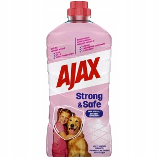 Ajax Płyn do Podłóg Floral Strong & Safe Uniwersalny 1000ml