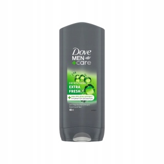 Dove Men+Care Extra Fresh 3w1 Żel pod prysznic dla mężczyzn 400ml