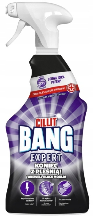CILLIT BANG Expert Koniec z Pleśnią Środek na grzyby pleśń i czarne osady 750 ml
