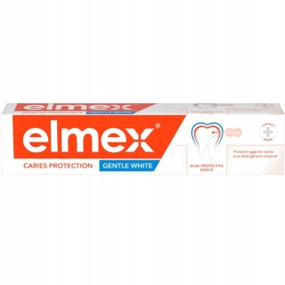 ELMEX Gentle White Pasta do zębów przeciwko próchnicy, wybielająca, 75ml