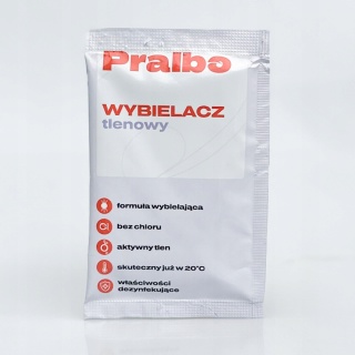 Wybielacz tlenowy w proszku 35g PRALBO