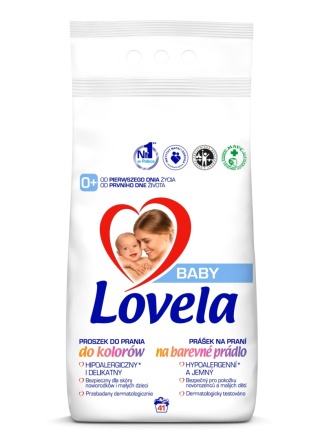 Hipoalergiczny Proszek Do Prania Lovela Baby Do Białych 41 Prań 4,1 Kg