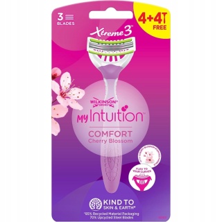 Wilkinson Sword Comfort cherry blossom Xtreme 3 Maszynki do golenia 8szt