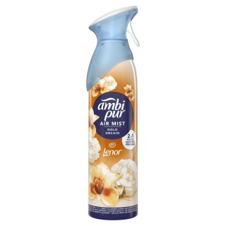 Ambi Pur Gold Orchid Odświeżacz Powietrza Spray 185ml