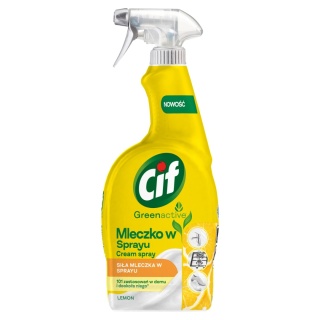 Cif Mleczko W Sprayu Uniwersalne Do Domu I Na Zewnątrz Lemon 750 Ml