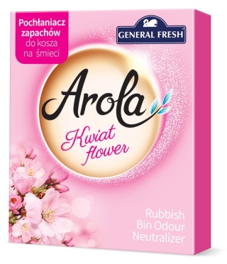 General Fresh Arola Kwiat Pochłaniacz Zapachów do Kosza na Śmieci 1 szt