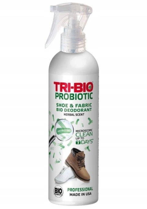 TRI-BIO Probiotic Dezodorant do Butów i Tkanin 210ml