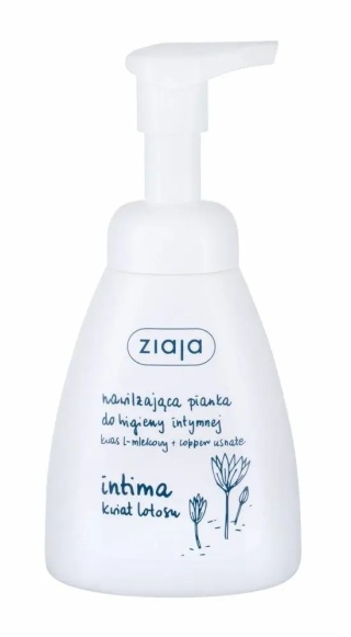 Ziaja Intima Nawilżająca Pianka Do Higieny Intymnej Kwiat Lotosu 250ml