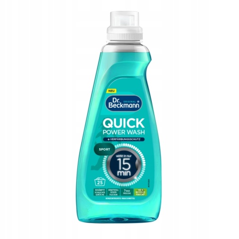 Dr. Beckmann Ppłyn Do Prania Antyzapachowy 800ML 25 Prań Krótkie Cykle 15min