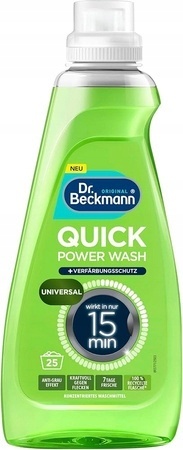 Dr. Beckmann Quick Power Wash Płyn do Krótkiego Prania Universal 0,8l