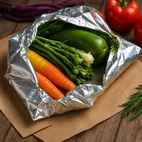 Folia Aluminiowa Gruba Spożywcza Gastronomiczna Mocna 10m Do Żywności