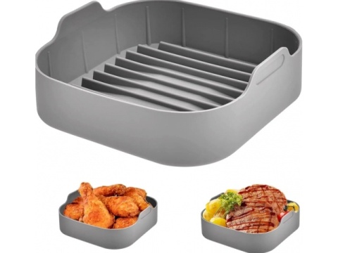 Silikonowa Forma Air Fryer Kosz Do Frytkownicy Beztłuszczowej 18x18 Cm