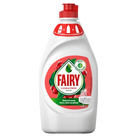 Fairy Clean Fresh Granat Płyn Do Mycia Zmywania Naczyń 450ml