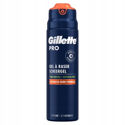 Gillette Pro Sensitive Skin Żel Do Golenia Skóra Wrażliwa 200ml