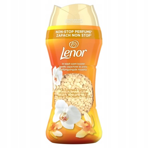 Lenor Perełki Zapachowe Do Prania Gold Orchid & Vanilla 195g