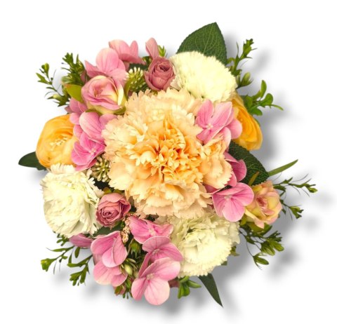 FLOWERBOX SZTUCZNE KWIATY W PUDEŁKU NA DZIEŃ MATKI URODZINY IMIENINY